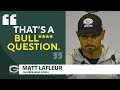 Matt LaFleur Gets RED HOT On Reporter's Question About Packers' Effort Against Lions I CBS Sports
