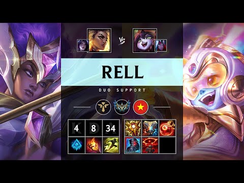 Rell Support vs Lulu - VN Challenger Patch 25.14