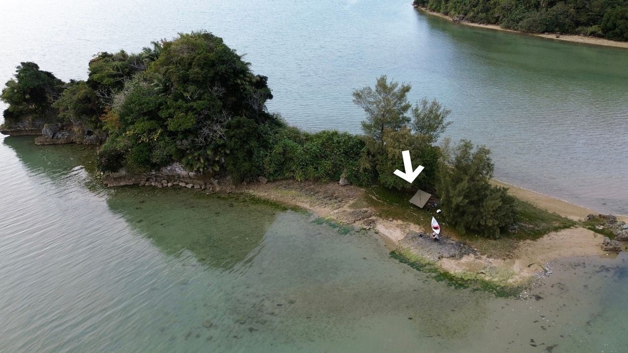 無人島で釣りキャンプする社畜｜現地で獲って食う1日