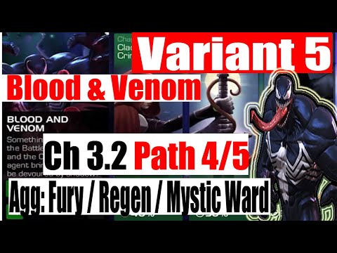:Variant 5 Ch 3.2 Path 4/5 (Agg:Regen/Fury/Mystic Ward) - Marvel Contest of Champions