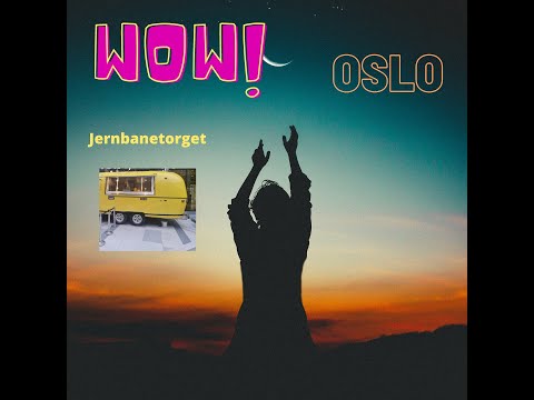 {4K} Oslo Walk to Jernbanetorget from Bjørvika. July 2023. Norway V#204