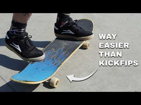 A Surprisingly easy flip trick to help new skaters feel good