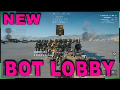 bf6: *NEW* LEVEL UP EVERYTHING! Most BROKEN OVER-POWERED bot lobby EVER! USE THIS BEFORE IT IS GONE!