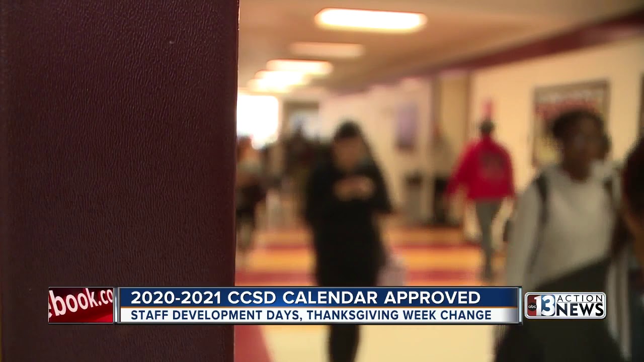 2020-2021 CCSD calendar approved