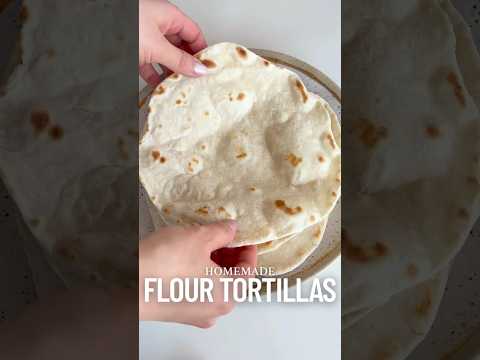 4-Ingredient Flour Tortillas (Better Than Store-Bought!)
