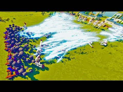 Trying To Destroy An Impossibly Strong TABS Faction - Totally Accurate Battle Simulator Gameplay Video