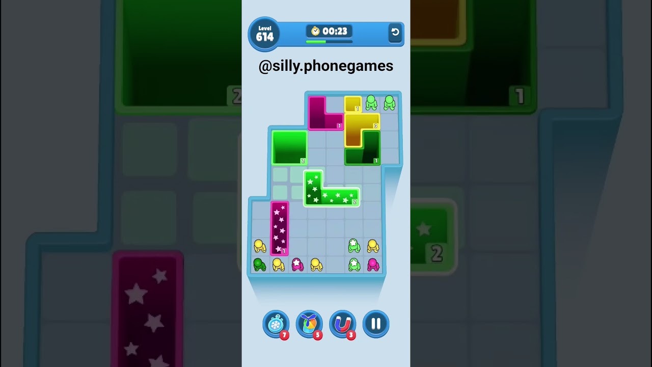 Drop Away Level 614 Walkthrough Solution