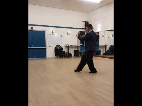 Juliano Andrade y Paula Emerick  - Tango class - Delft, Netherlands