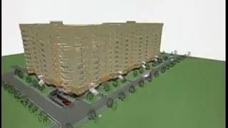 preview picture of video 'ЮГинвест: строительство жилого дома 06-А (2009)'