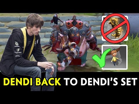 Dendi back to Dendi's Pudge set — will it help?