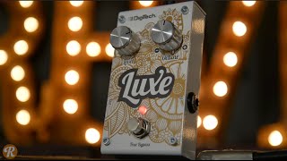Digitech Luxe Polyphonic Detune Pedal Demo