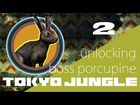 Let's Play Tokyo Jungle Episode 2: Finding the Porqupine Boss