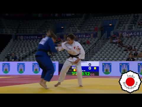Judo Womens U57 Christa Deguchi vs. Mina Libeer Grand Slam Zagreb 2022 QF