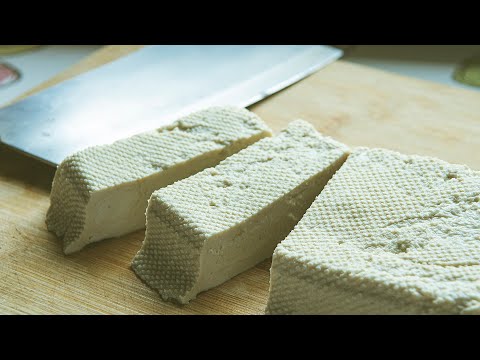 Homemade Firm Tofu - How To Make Tofu