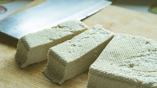 Homemade Firm Tofu - How To Make Tofu