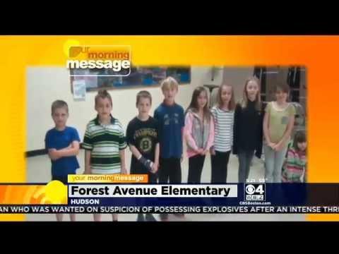 Your Morning Message: June 3, 2014: Forest Avenue Elementary, Hudson