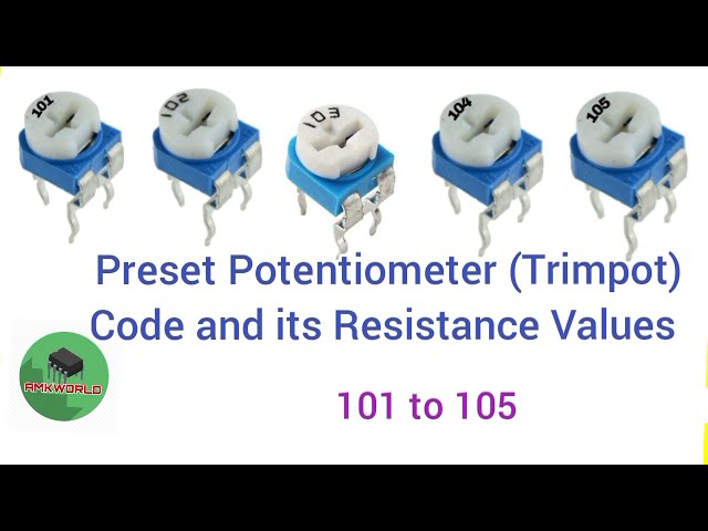 Vídeo relacionado con DollaTek 100PCS 10 Valores (500~1M ohmio) RM065 Preset Filtro de Carbono Horizontal Trimpot Potenciómetro Kit de Surtido con Caja de Almacenamiento
