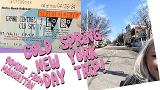 Cold Spring NY Winter day trip from Manhattan #coldspring