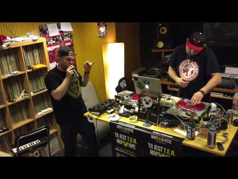 Zapowiedź ze studia MOPS x DJ PETE TO JEST T.E.N. MIXTAPE