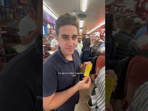 Is the famous Katz’s deli a tourist trap? The best pastrami sandwich in the world? #nyc #katzdeli