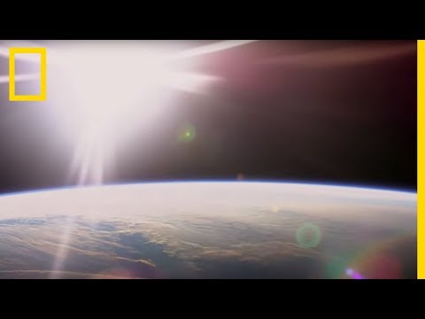 Rare : la Terre vue depuis l'espace