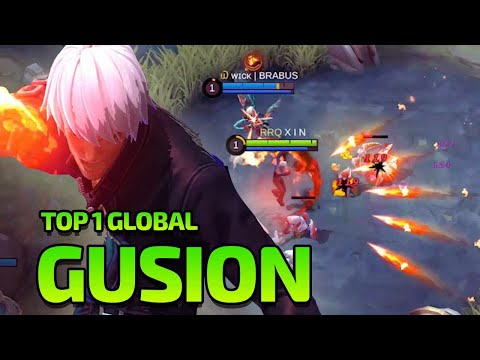 92% Winrate Gusion | TOP Global GUSION | by RRQ X I N - Mobile Legend Bang Bang!!
