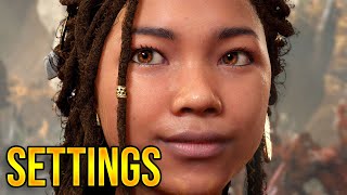 God of War Ragnarok Settings