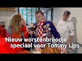 Nieuw worstenbroodje speciaal voor Tommy Lips - Brabants Buske