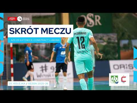 AZS UŚ Katowice - Constract Lubawa 1:4 SKRÓT 20. kolejka (2025/26)