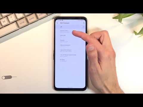 How to Switch On & Set Up Portable Hotspot in ASUS Rog Phone 5S?