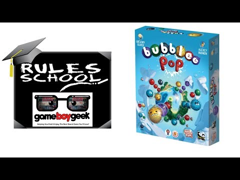 Learn How to Play Bubblee Pop (Rules School) with the Game Boy Geek