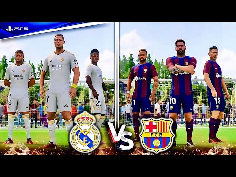 FIFA VOLTA - MESSI, RONALDO, NEYMAR, MBAPPE, VINI JR, FERNANDES ALL STARS | REAL MADRID vs BARCELONA
