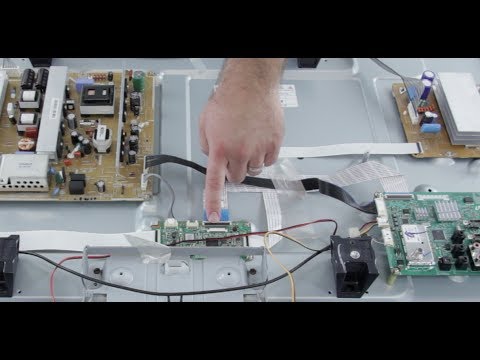 Reparando Samsung TV LCD no se enciende Sin imagen pantalla oscura Capacitores son malos