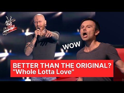 BETTER THAN THE ORIGINAL? Pierre Edel "Whole Lotta Love" by Led Zeppelin on The Best Voice
