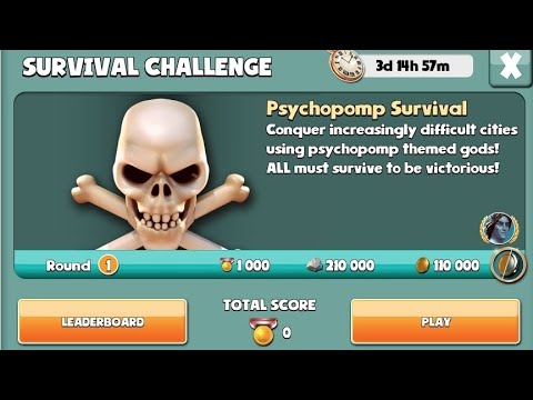 Gods of Olympus | Psychopomp Survival | Round 19