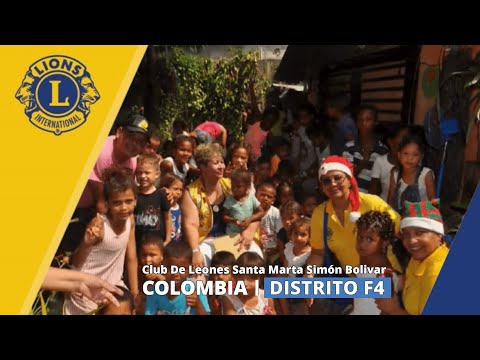 Entrega de regalos en Navidad en Tucurinca Zona Bananera | Leones Simón Bolivar | LeonesF4