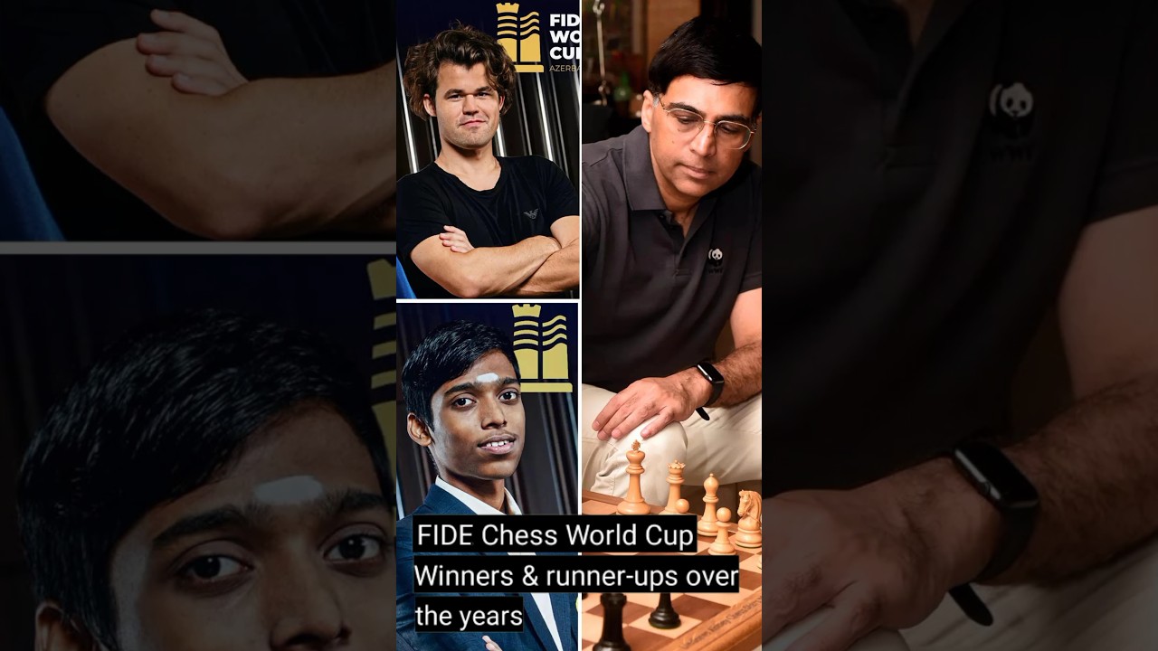 FIDE Chess World Cup Winners & runner-ups over  the years #Shorts#Short #YoutubeShorts