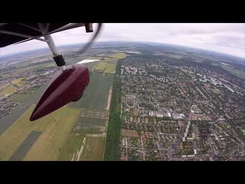 Flug von Schönhagen (EDAZ) über Berlin nach Strausberg (EDAY)