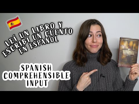 Estadounidense escribe un cuento ridículo en español | I read a book (& wrote a story) in Spanish