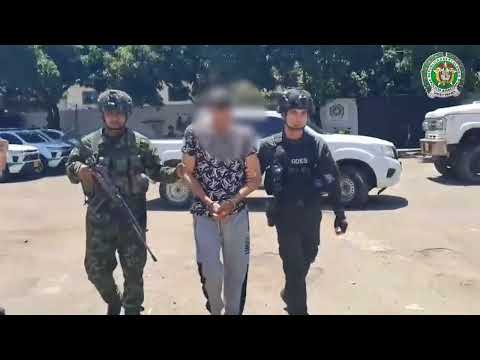Capturan a alias "Yoyo", presunto cabecilla sicarial del EGC en Aguachica, Cesar | Gamarra TV