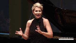 Joyce DiDonato Master Class October 2016: Mozart’s “Non mi dir” from Don Giovanni