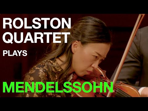 ROLSTON STRING QUARTET | FELIX MENDELSSOHN String Quartet in e minor, Op. 44 No. 2 (Live)