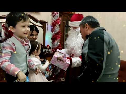 Волшебство на новый год. Поздравление. Семья. 2022. Видео открытка на новый год 2022.