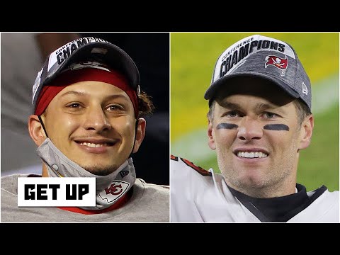 酋長隊對陣海盜隊的超級碗LV：預覽帕特里克-馬霍姆斯-湯姆-布雷迪的對決 - 起來吧 (Chiefs vs. Buccaneers in Super Bowl LV: Previewing the Patrick Mahomes-Tom Brady matchup | Get Up)