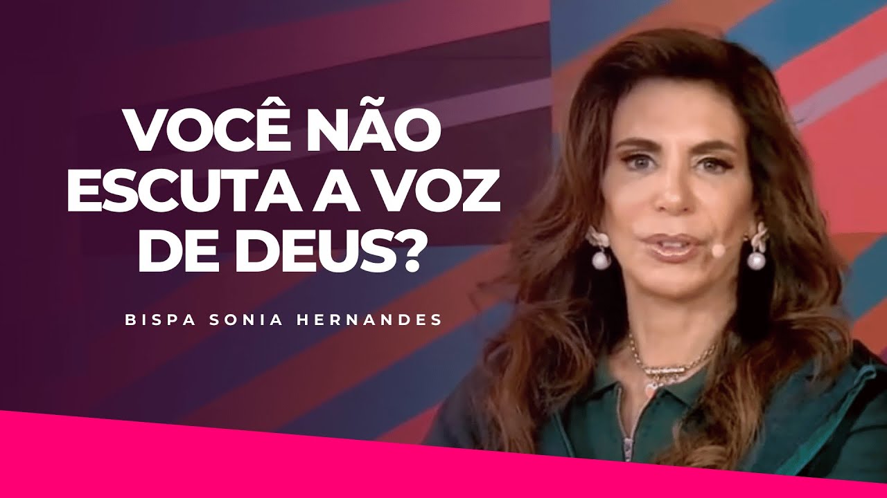 Você não escuta Deus? Assista essa palavra! | #PensamentoDoDia com Bispa Sonia Hernandes