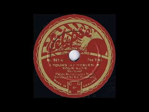 Palais Royal Dance Band - I Found My Heaven in Your Love (1935)