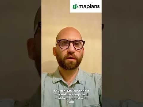 Mapians eSIM Setup Abroad