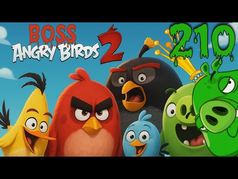 Angry Birds 2 – Boss Level 210 Walkthrough | Beat the Pig Boss with Strategy!