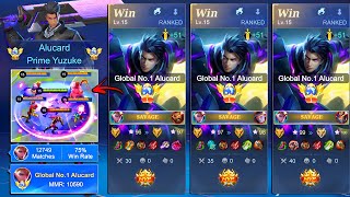 Download lagu 1v5 UNLI-SAVAGE 100% WINRATE!!! Global No.1 Alucard Best Guide Max Heal & Damage (no edit solo rank) mp3 Download lagu 1v5 UNLI-SAVAGE 100% WINRATE!!! Global No.1 Alucard Best Guide Max Heal & Damage (no edit solo rank) mp3