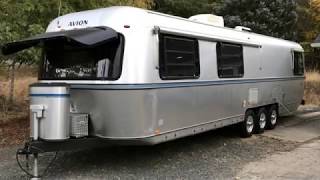 Beautiful 1987 Avion 34X Travel Trailer Custom Interior